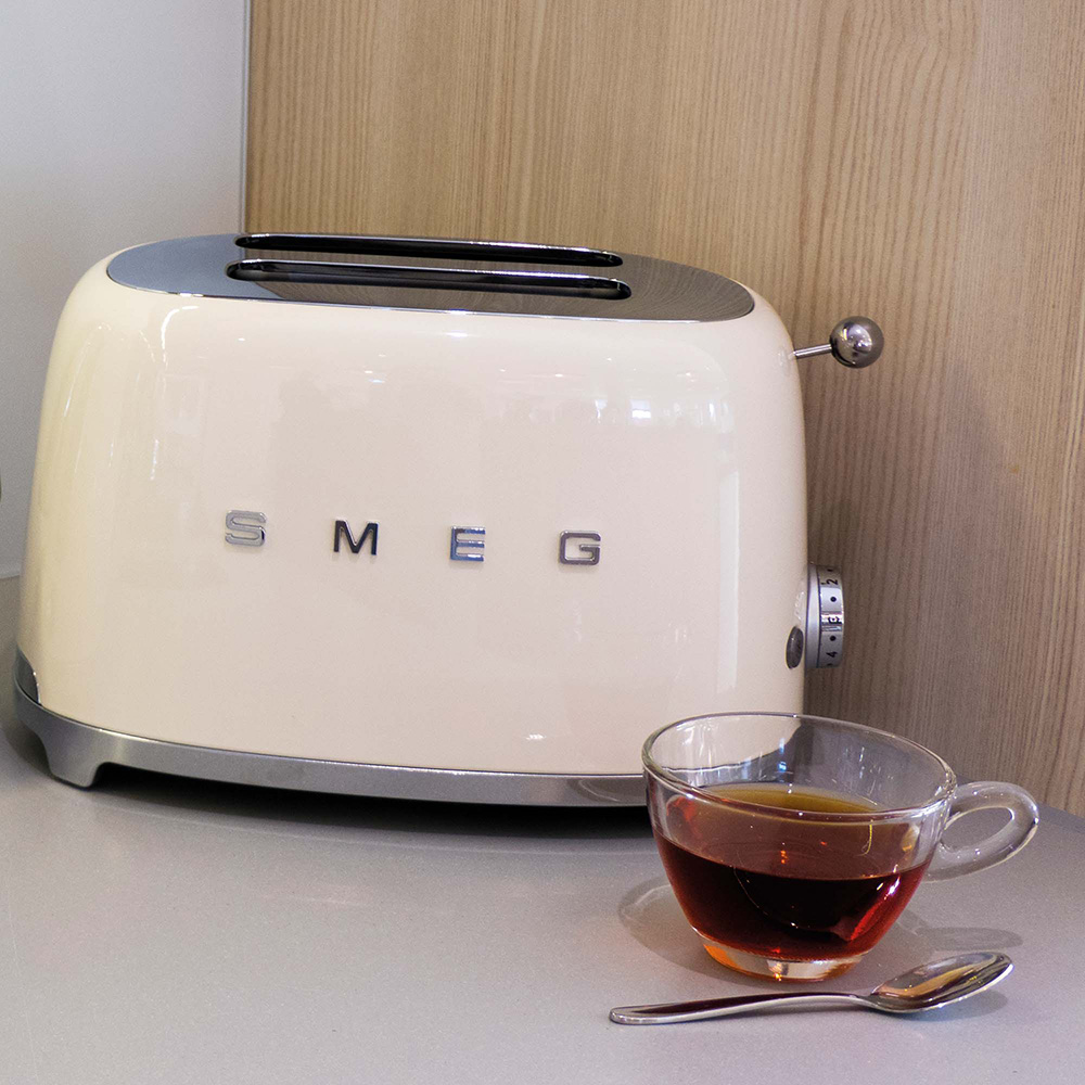Smeg 50's Style Brødrister TSF01CREU Creme
