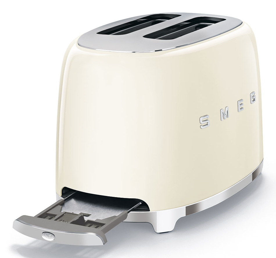 Smeg 50's Style Brødrister TSF01CREU Creme