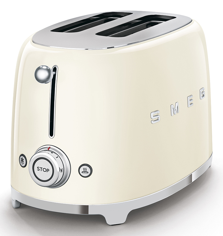 Smeg 50's Style Brødrister TSF01CREU Creme