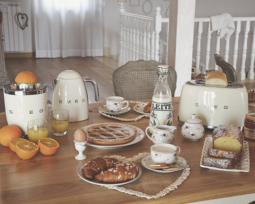 Smeg 50's Style Brødrister TSF01CREU Creme