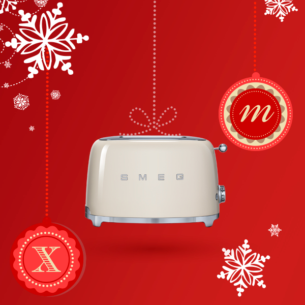 Smeg 50's Style Brødrister TSF01CREU Creme