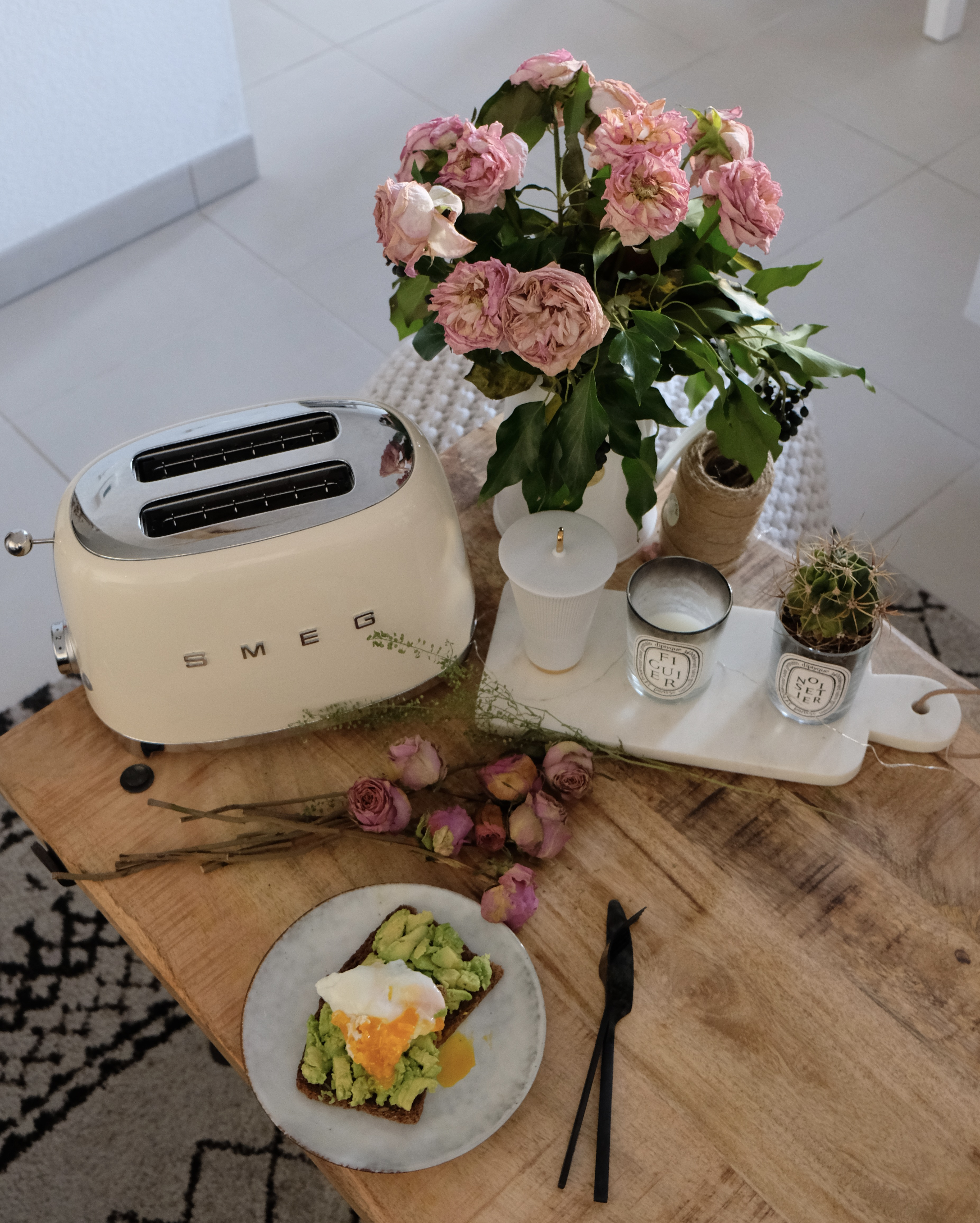Smeg 50's Style Brødrister TSF01CREU Creme