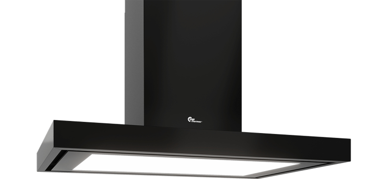 THERMEX Harwich Lux Vægmonteret Sort A++ 690 m³/t