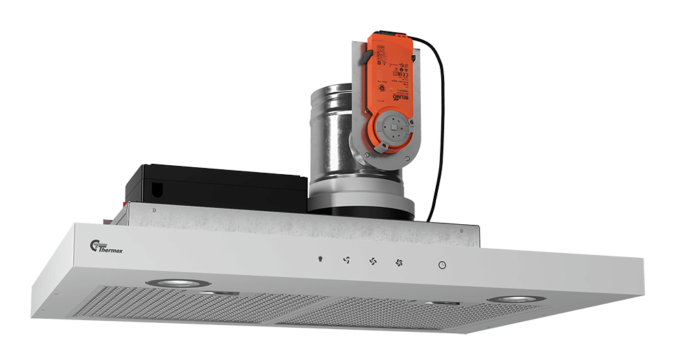 THERMEX Super Silent GT Semi indbygget (træk ud) Rustfrit stål