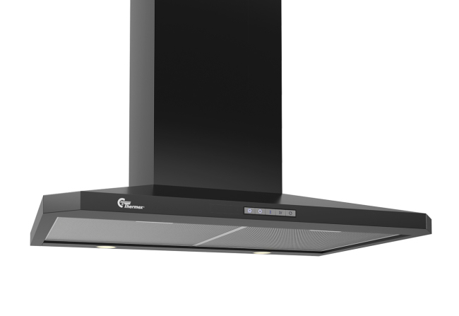 THERMEX DECOR 787 Vægmonteret Sort 605,3 m³/t