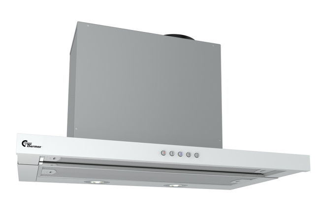 THERMEX 520.19.1261.2 emhætte Semi indbygget (træk ud) Hvid 524,5 m³/t