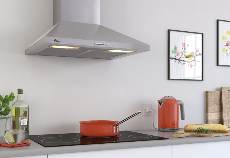 THERMEX Camino Eco II Vægmonteret Rustfrit stål 436 m³/t