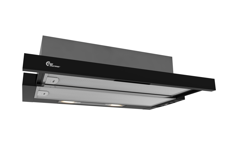 THERMEX York III Semi indbygget (træk ud) Sort 279 m³/t