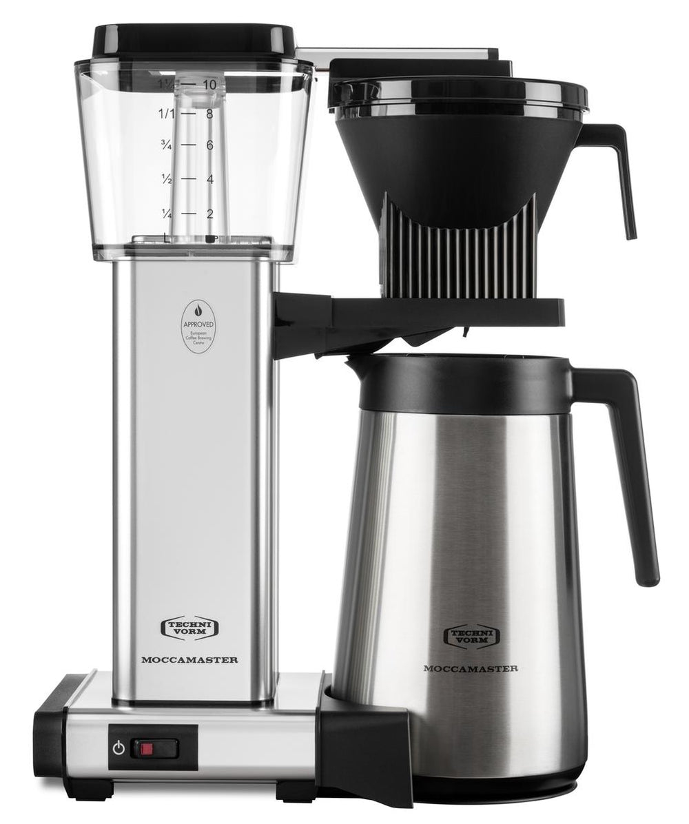 Moccamaster Automatic Thermo Polished Silver Semi-auto Filter kaffemaskine 1,25 L