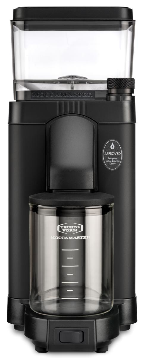 Moccamaster 49511 kaffemølle Sort, Transparent