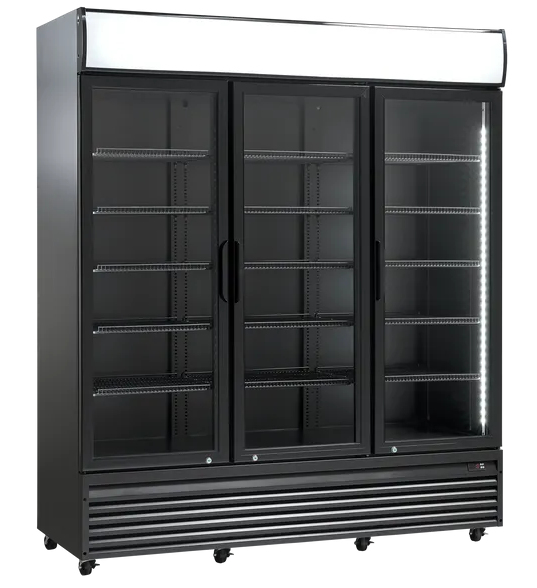 ScanDomestic SD 1502 BHE Displaykabinet til køleskab 1152 L Fritstående C