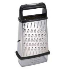 Masterpro BGMP-5502 Manuelle rivejern og spiralsnitter Boks rivejern Sort, Rustfrit stål