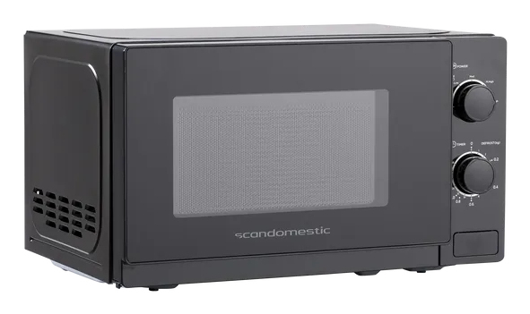 ScanDomestic MWS20B Sort Solo mikroovn Bordplade 20 L 700 W
