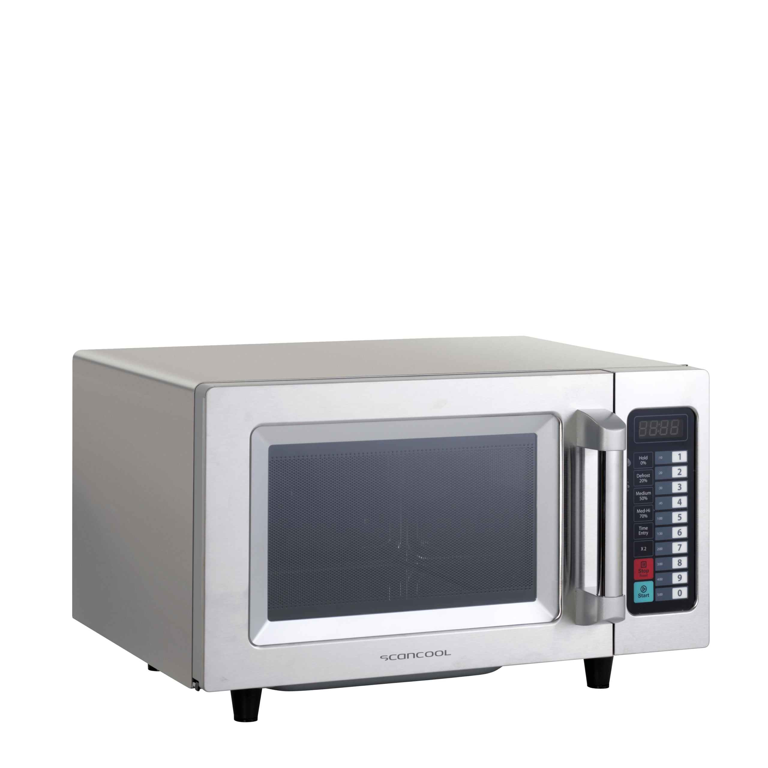 ScanDomestic MWP 25 mikrobølgeovn Sølv Solo mikroovn Bordplade 25 L 1000 W