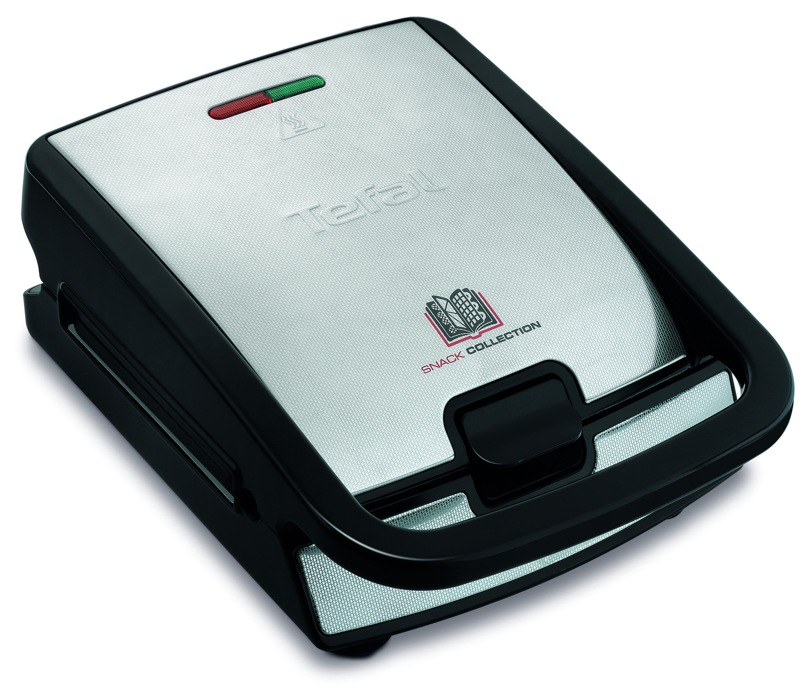 Tefal Snack Collection SW852D sandwichtoaster 700 W Sort, Rustfrit stål