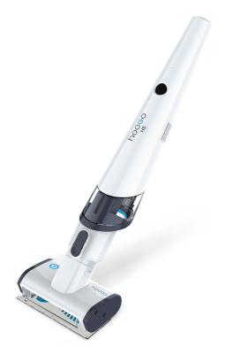 hoogo H5 2-i-1 stangstøvsuger Batteri Dry EPA Poseløs 120 W Grafit, Hvid