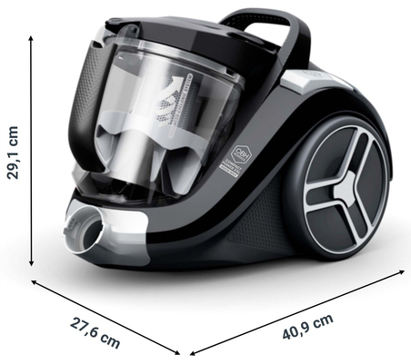 OBH Nordica Compact Power XXL 2,5 L Tromle vakuum Dry 900 W Poseløs