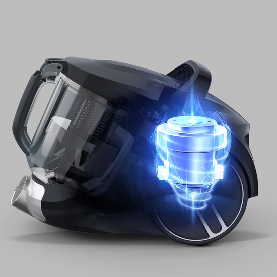 OBH Nordica Compact Power XXL 2,5 L Tromle vakuum Dry 900 W Poseløs