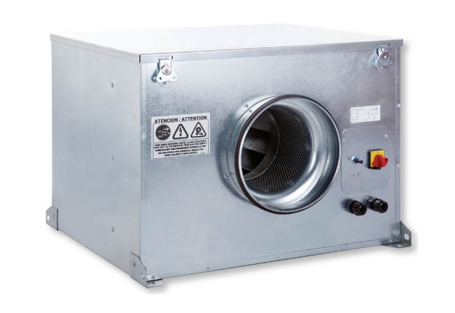 THERMEX CKB – CAB-200 udsugningsventilator Loft 1090 m³/t 2570 rpm Sølv