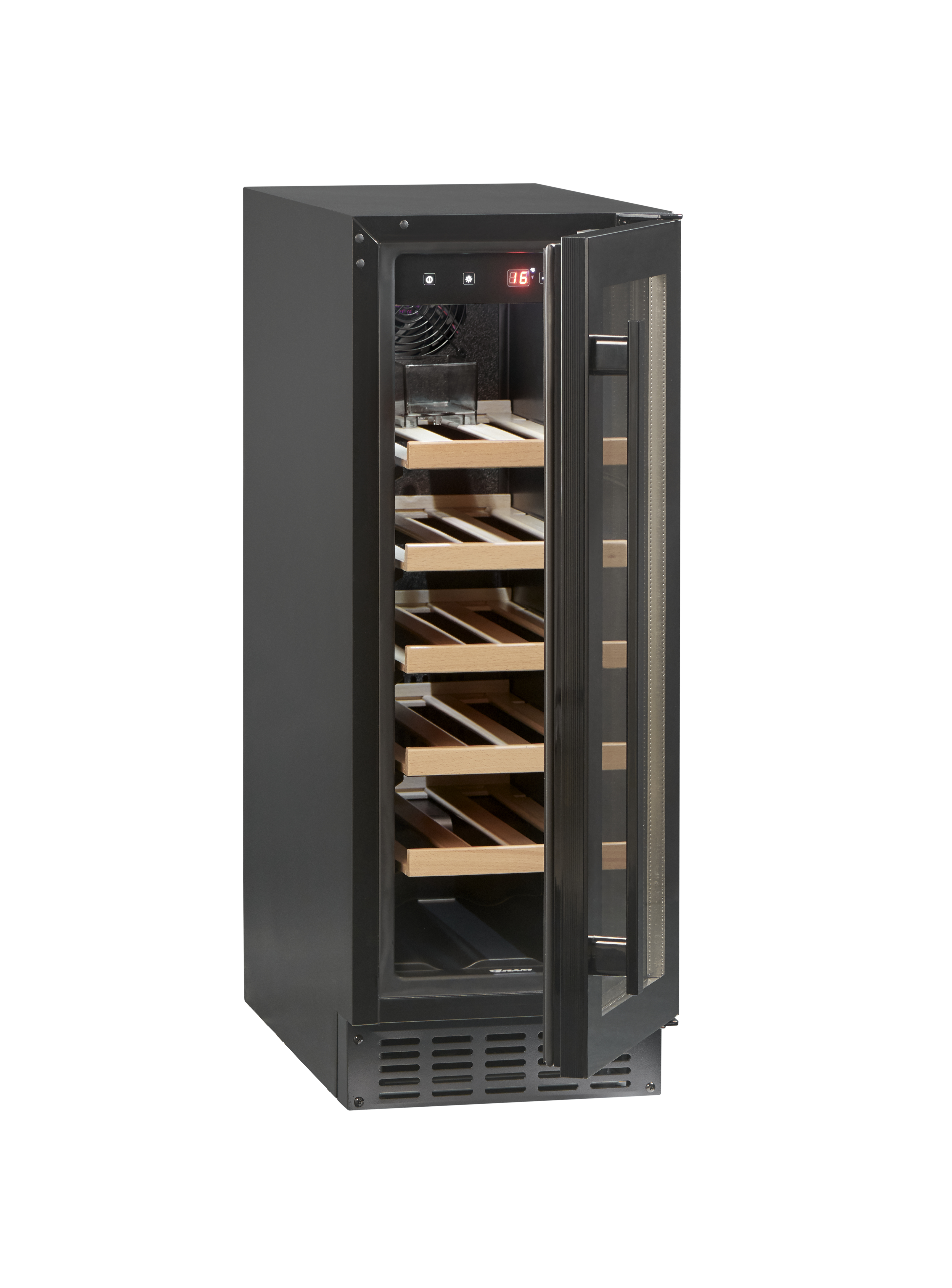 Gram VS 52083-90 B vinkøler Vin køleboks Indbygget Sort 20 flaske(r)