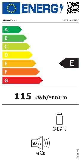 Siemens KI81RAFE1 Køleskab