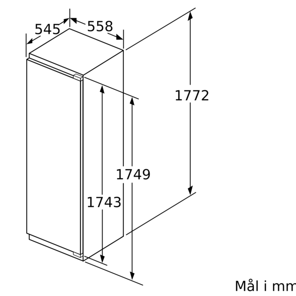 Siemens KI81RAFE1 Køleskab