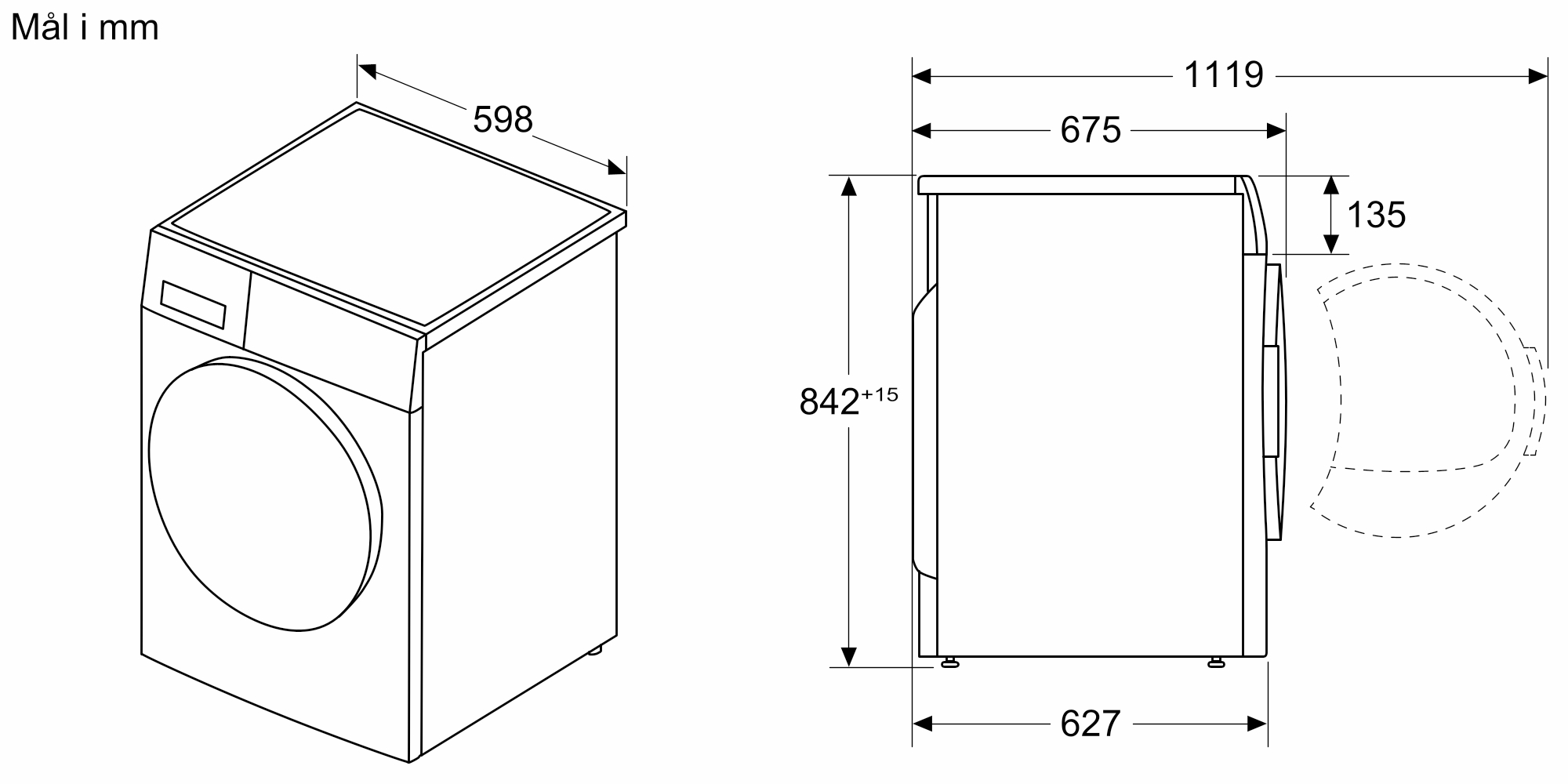 Siemens WR47B2D0DN Tørretumbler